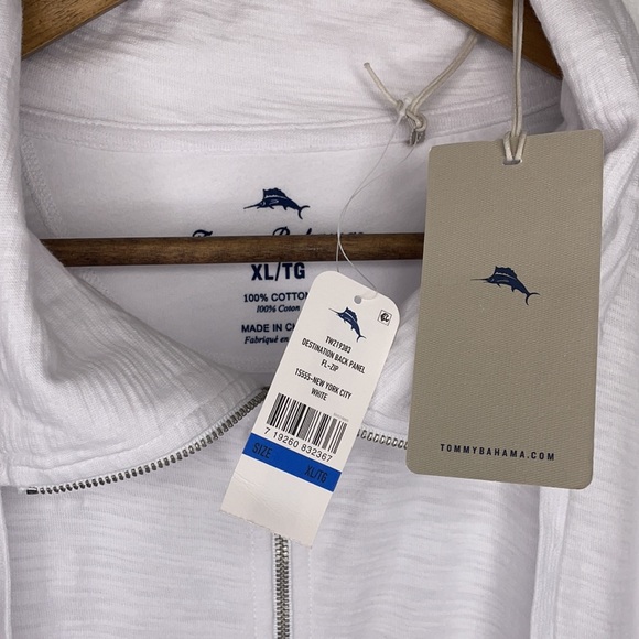 Tommy Bahama Lightweight Full Zip Jacket - Picture 2 of 11